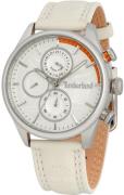 Timberland TDWLF2104002 Sheafe Dual Time Vit/Läder Ø40 mm