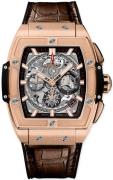 Hublot Herrklocka 641.OX.0183.LR Big Bang 42mm Skelettskuren/Gummi