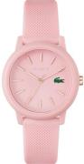 Lacoste 12.12 Damklocka 2001213 Rosa/Plast Ø36 mm