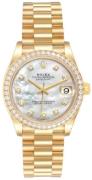 Rolex Damklocka 278288RBR-0006 Datejust 31 Vit/18 karat gult guld