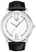 Tissot Damklocka T052.210.16.037.00 Lady Round Vit/Läder Ø38 mm