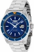 Invicta Herrklocka 36781 Pro Diver Blå/Stål Ø44 mm