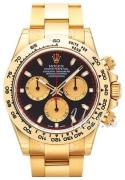 Rolex Herrklocka 116508-0009 Cosmograph Daytona Svart/18 karat gult