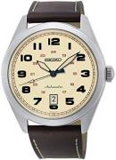 Seiko Herrklocka SRPC87K1 Beige/Läder Ø42.9 mm