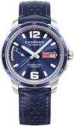 Chopard Herrklocka 168566-3011 Mille Miglia Blå/Läder Ø43 mm