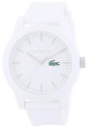 Lacoste 12.12 Herrklocka 2010762 Vit/Gummi Ø42 mm