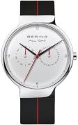 Bering Herrklocka 15542-404 Max Rene Vit/Gummi Ø42 mm