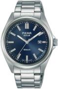 Pulsar Herrklocka PX3229X1 Blå/Stål Ø40 mm