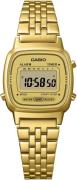 Casio LA670WETG-9AEF Vintage LCD/Gulguldtonat stål