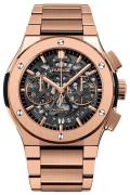 Hublot Herrklocka 528.OX.0180.OX Classic Fusion Skelettskuren/18