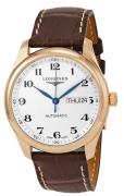 Longines Herrklocka L2.755.8.78.3 Master Silverfärgad/Läder Ø38.5