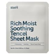 Klairs Rich Moist Soothing Tencel Sheet Mask 25ml