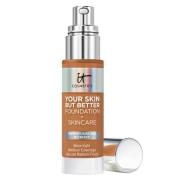 IT Cosmetics Your Skin But Better Foundation + Skincare 44 Tan Wa