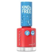 Rimmel London Kind & Free Nail Polish Lacquer 155 Sunset Soar 8 m