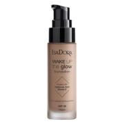 Isadora Wake Up the Glow Foundation 7C 30 ml