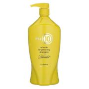 It's a 10 Miracle Brightening Shampoo for Blondes 1000 ml