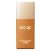 Iconic London Super Smoother Blurring Skin Tint Warm Tan 30 ml