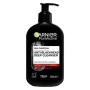 Garnier PureActive BHA Charcoal Anti-Blackhead Deep Cleanser 250m