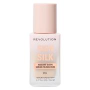 Revolution Beauty Skin Silk Serum Foundation F1 23ml