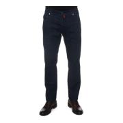 Kiton Slim-Fit Denim Jeans Blue, Herr