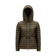 Moncler Raie Kort Dunjacka - Håll dig varm och stilfull Green, Dam