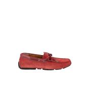 Bally Slip-on loafers i mocka Red, Herr