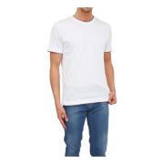 Eleventy T-shirt White, Herr