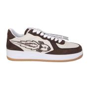 Enterprise Japan Bruna Sneakers för Stilentusiaster i Staden Brown, He...