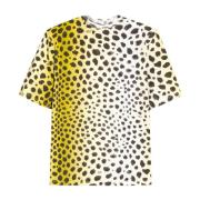 The Attico Kilie T-shirt Yellow, Dam