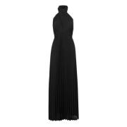 Kaos Maxi Klänning Black, Dam