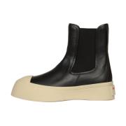 Marni Svart Chelsea Boot Pablo Black, Dam