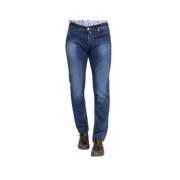 Jacob Cohën Mörkblå Faded Slim Fit Jeans Blue, Herr