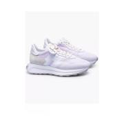 Hogan Bimetalliska Läder Sneakers - H641 White, Dam