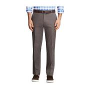 Brooks Brothers Grå Stretch Bomulls Chinos Gray, Herr