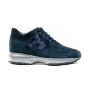 Hogan Interaktiva ikoniska modell sneakers Blue, Dam