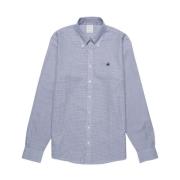 Brooks Brothers Skjorta Milano Fit Non-Iron med knappar Blue, Herr