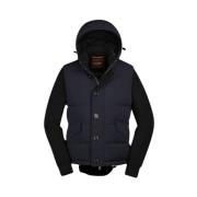 Moorer Bomber Jackets Blue, Herr