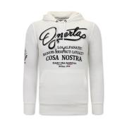 Local Fanatic Träningsoverall Omerta Cosa Nostra - 11-6517W White, Her...