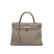 Hermès Vintage Pre-owned Läder handvskor Gray, Dam