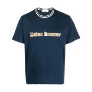 Wales Bonner T-Shirts Blue, Herr