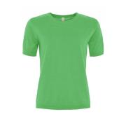 Skovhuus Mjuk O-Neck T-shirt i olika färger Green, Dam