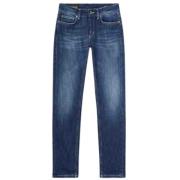 Dondup Blå Slim-fit Monroe Jeans Blue, Dam