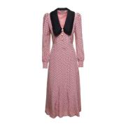 Alessandra Rich Maxi Dresses Pink, Dam