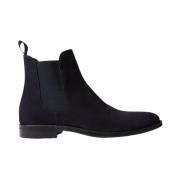 Scarosso Blå Chelsea Boots Blue, Herr