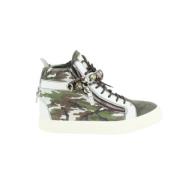 Giuseppe Zanotti Pre-owned Pre-owned Tyg sneakers Green, Herr