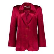 Herzen's Angelegenheit Bordeaux Blazers Red, Dam