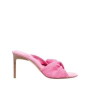 Jacquemus Höj din outfit med högklackade sandaler Pink, Dam