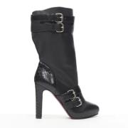 Christian Louboutin Pre-owned Pre-owned Läder stvlar Black, Dam