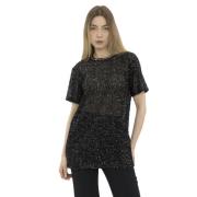 N21 T-Shirts Black, Dam