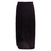 IRO Midi Skirts Black, Dam